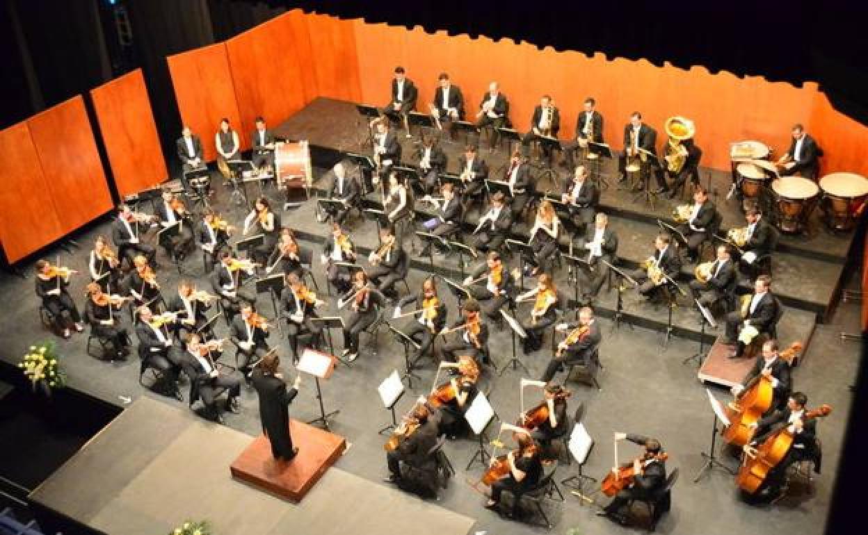 La Orquesta Sinfónica de la Región de Murcia.