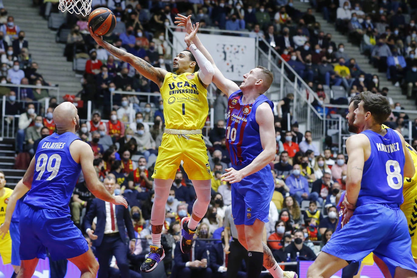Fotos: La derrota del UCAM en la semifinal de la Copa dle Rey, en imágenes