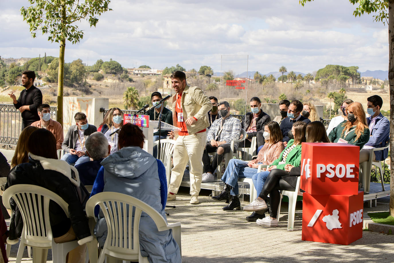 Fotos: Miguel Ortega, reelegido secretario general de las Juventudes Socialistas