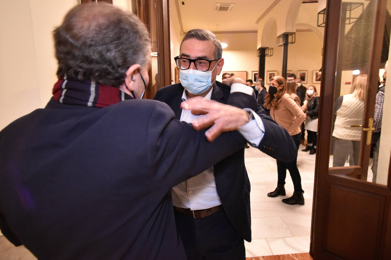 Fotos: José Luján revalida el Rectorado de la UMU