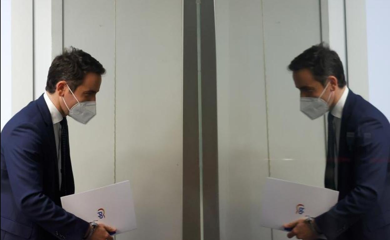 El secretario general del PP, Teodoro García Egea.