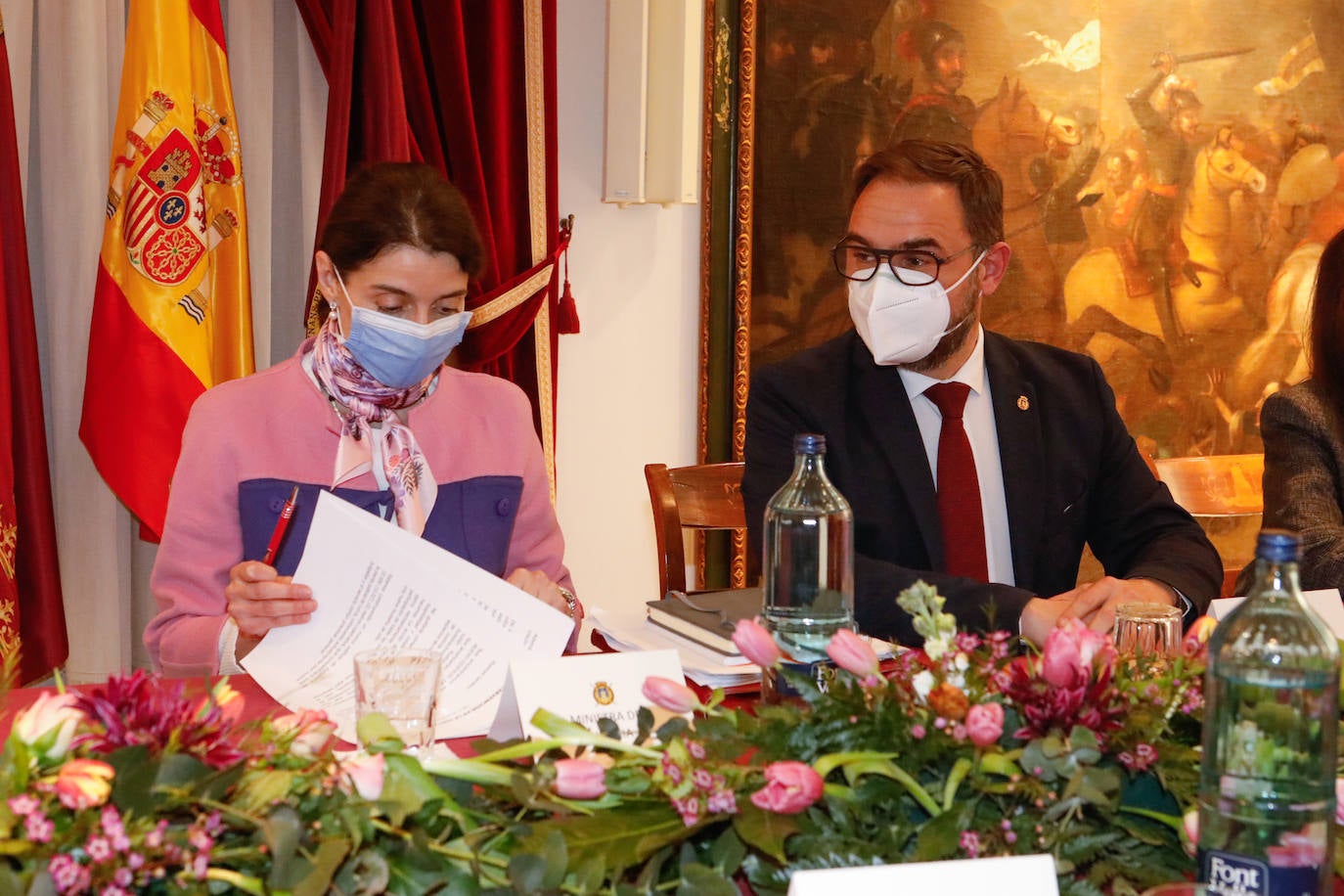 Fotos: La ministra Llop presenta en Lorca el proyecto del Palacio de Justicia