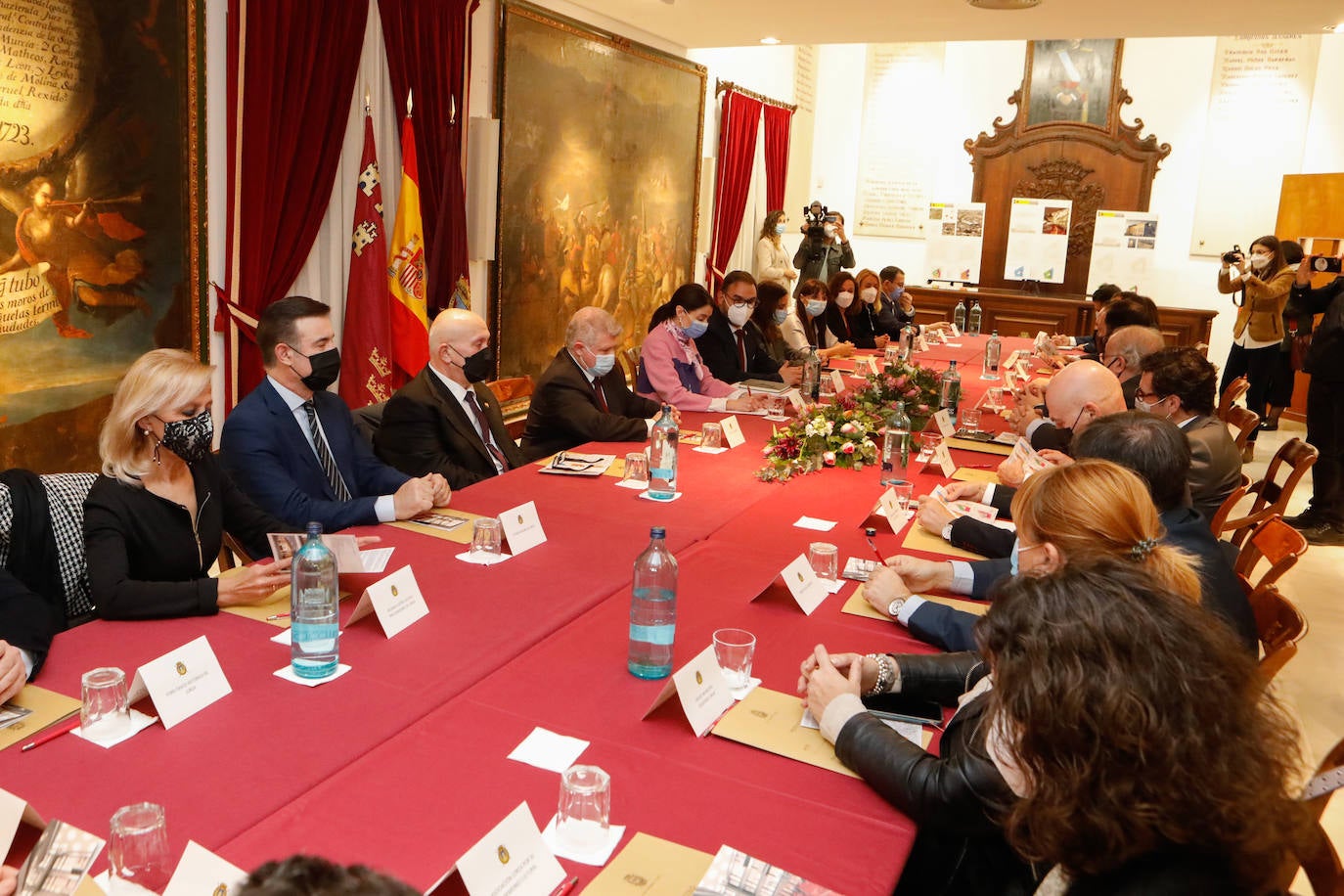 Fotos: La ministra Llop presenta en Lorca el proyecto del Palacio de Justicia
