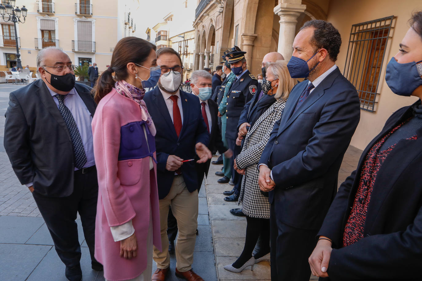 Fotos: La ministra Llop presenta en Lorca el proyecto del Palacio de Justicia
