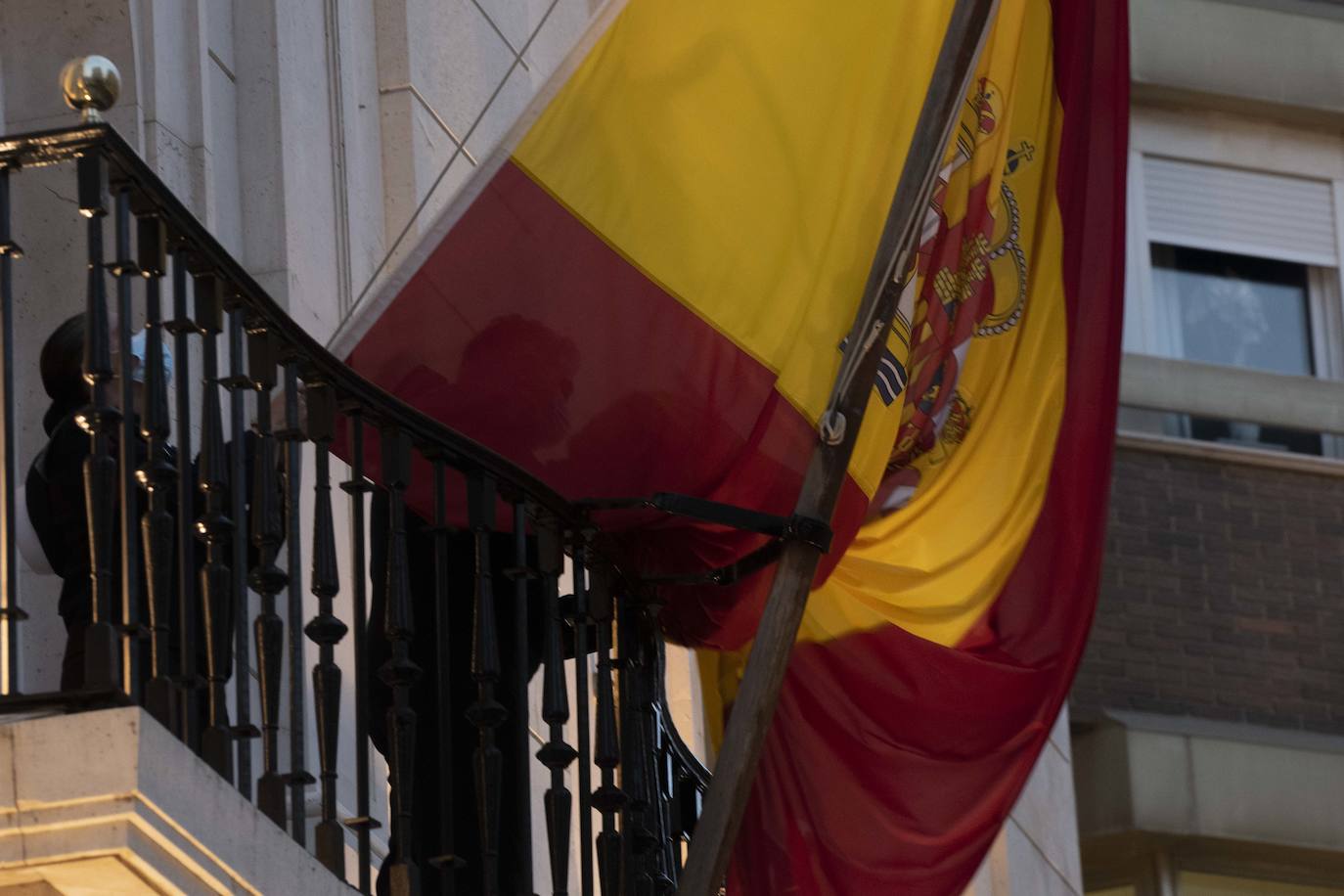 Fotos: Infantería de Marina anticipa la Semana Santa en Cartagena con su piquete