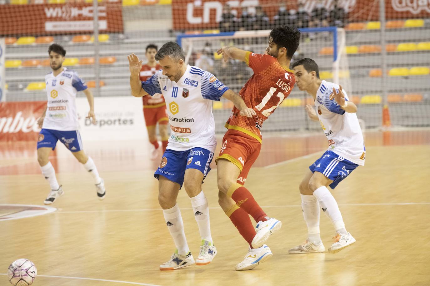 Fotos: El empate del Jimbee Cartagena contra el Zaragoza, en imágenes