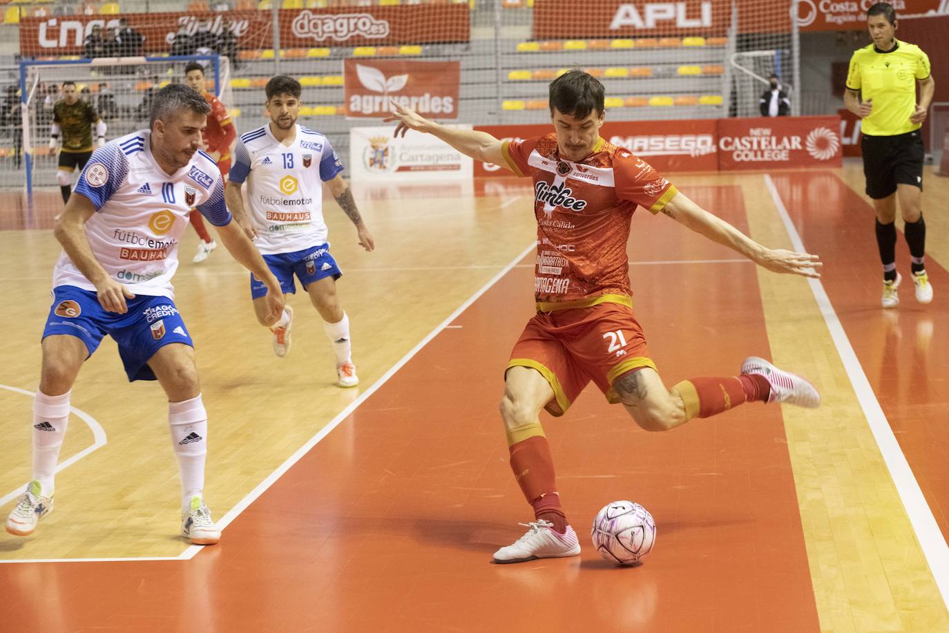 Fotos: El empate del Jimbee Cartagena contra el Zaragoza, en imágenes