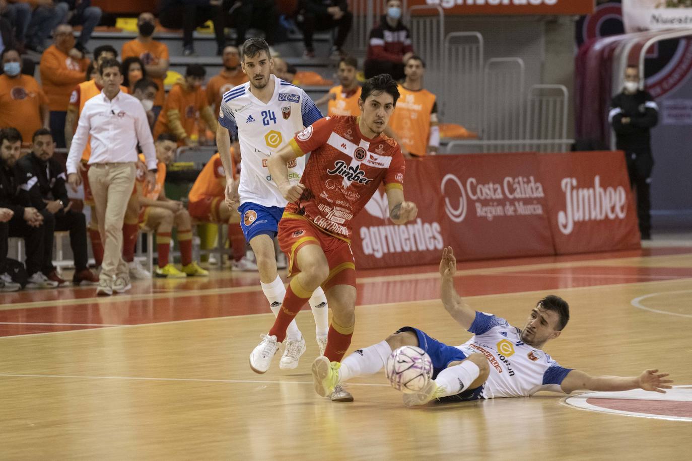 Fotos: El empate del Jimbee Cartagena contra el Zaragoza, en imágenes
