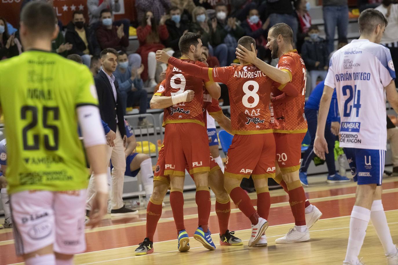 Fotos: El empate del Jimbee Cartagena contra el Zaragoza, en imágenes