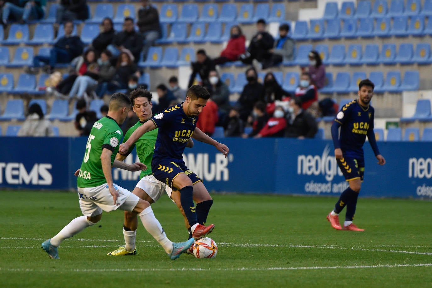 Fotos: La derrota del UCAM contra el San Fernando, en imágenes