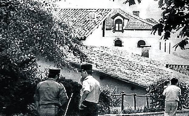 La abadía de Belloc sufrió varias intervenciones policiales durante los años más mortíferos de ETA. 