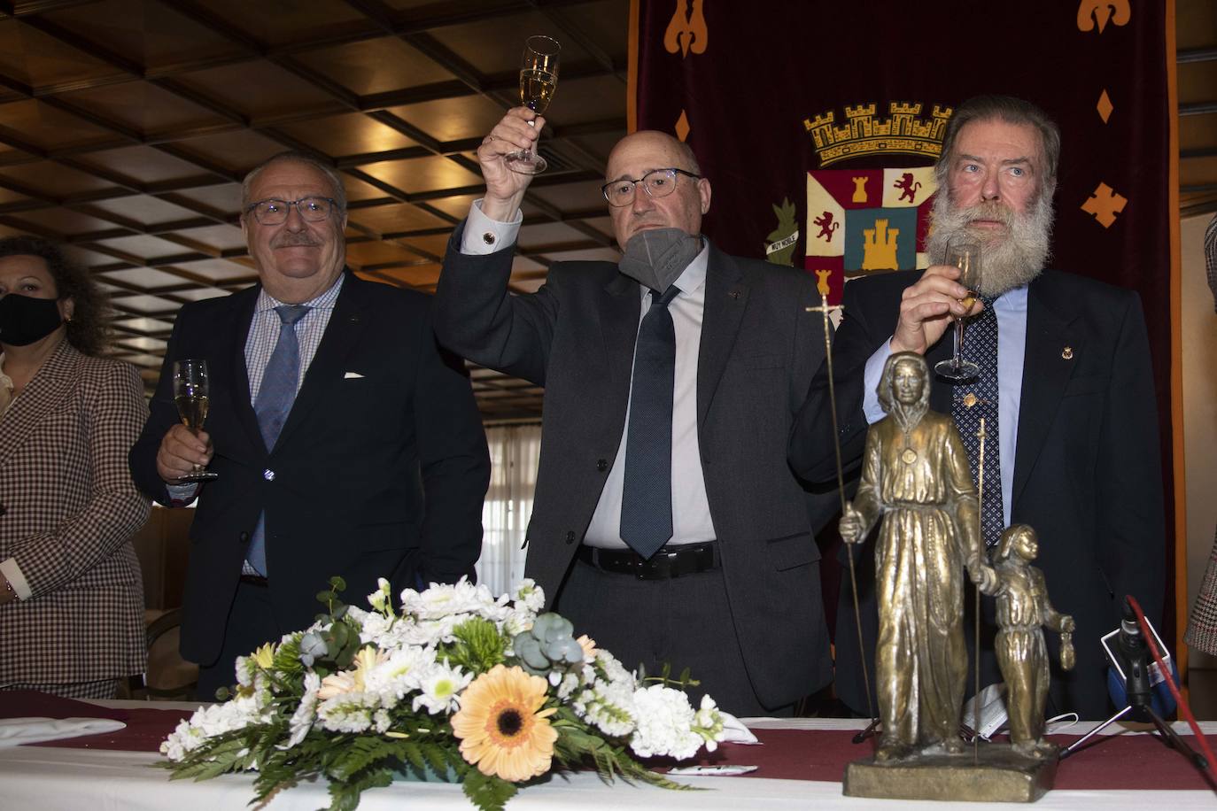 Fotos: El exdirigente del Socorro Fernando Navarro, Procesionista del Año en Cartagena