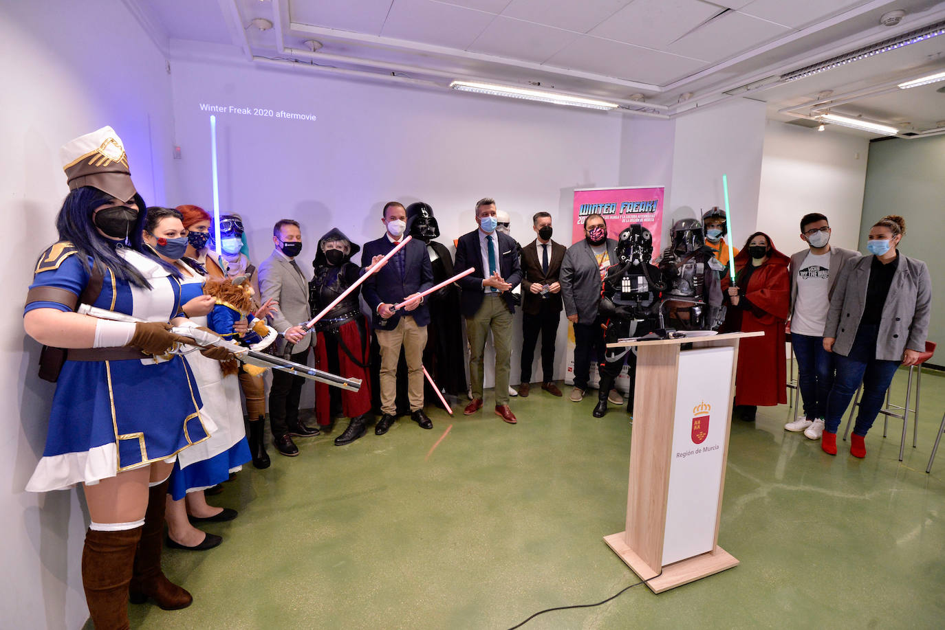 Fotos: Presentación del VII Salón Manga y de Cultura Alternativa de la Región de Murcia