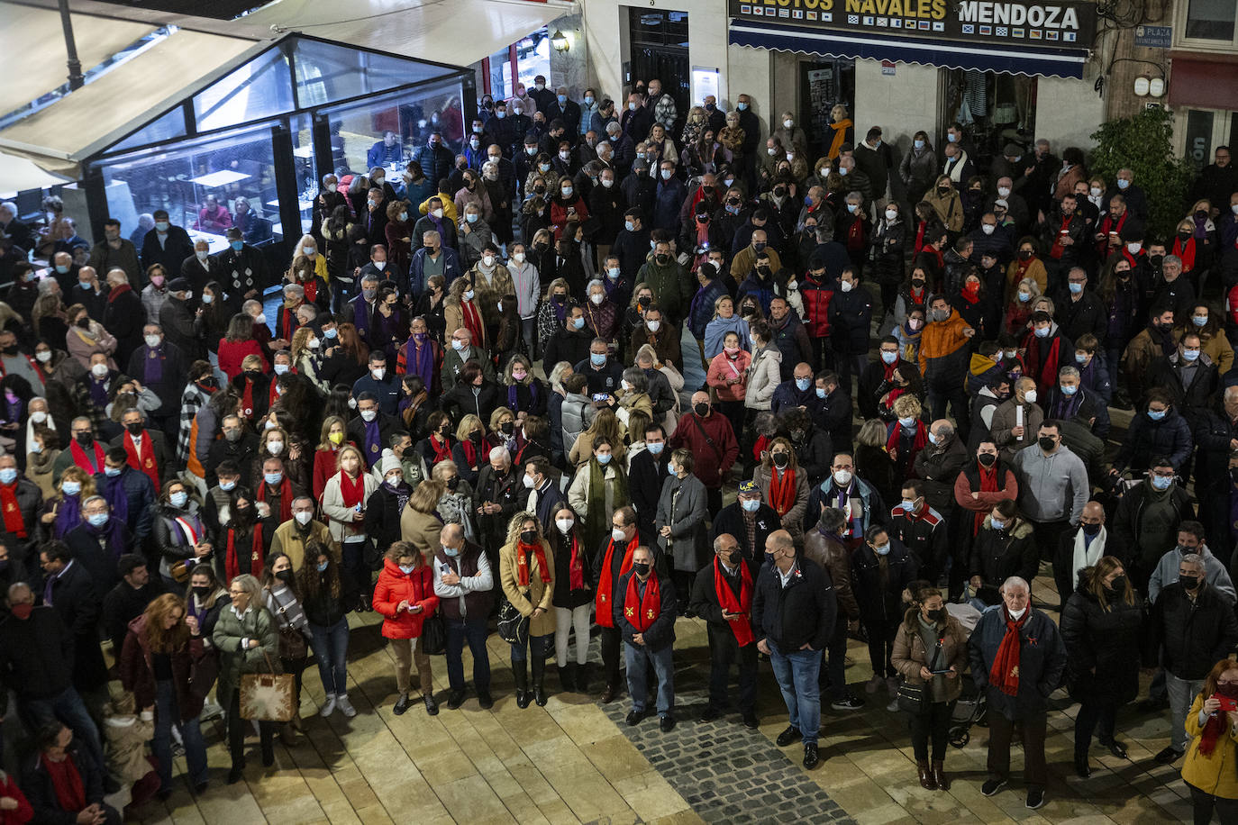 Fotos: Una Llamada de ilusión después de tres años sin procesiones en Cartagena