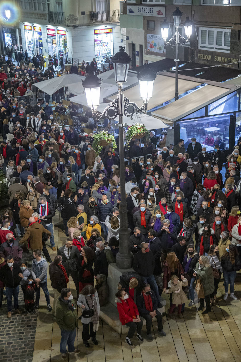 Fotos: Una Llamada de ilusión después de tres años sin procesiones en Cartagena