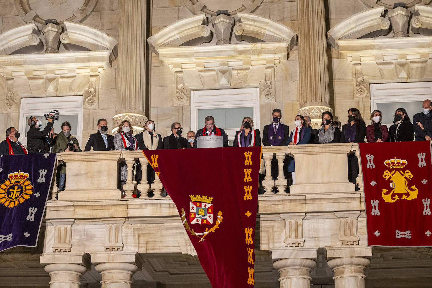 Fotos: Una Llamada de ilusión después de tres años sin procesiones en Cartagena