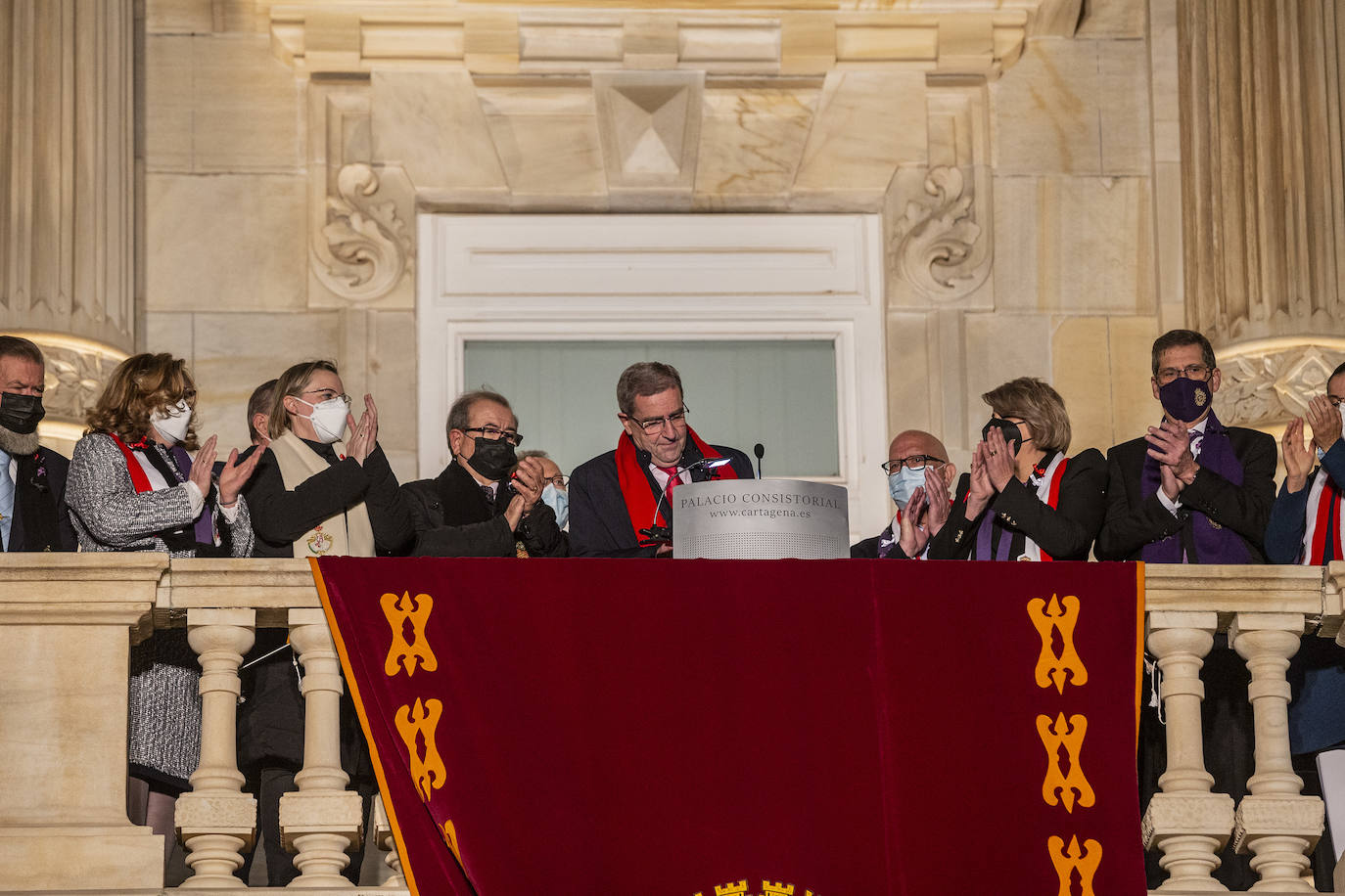 Fotos: Una Llamada de ilusión después de tres años sin procesiones en Cartagena