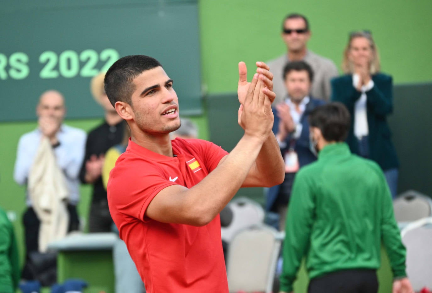 Fotos: El debut de Carlos Alcaraz en la Copa Davis, en imágenes