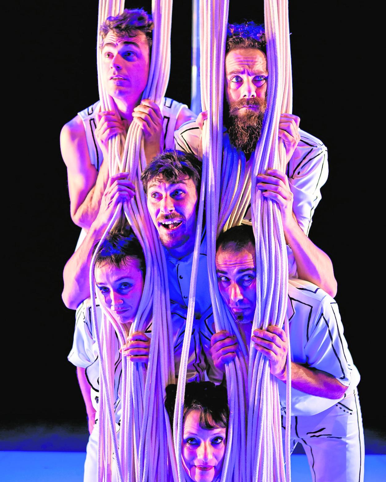 Dario Dumont, José Alberto Foncubierta, Daniel Foncubierta, Rebeca Pérez, Rafael Díaz y Marina Benites.