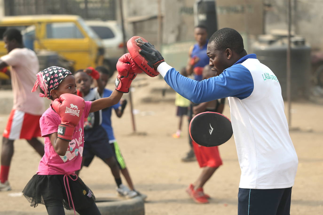 Fotos: Boxeadores desde la infancia