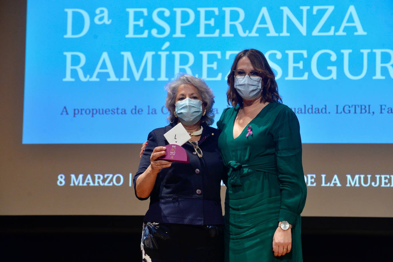Fotos: Entrega de los Premios 8 de marzo en el Auditorio Víctor Villegas