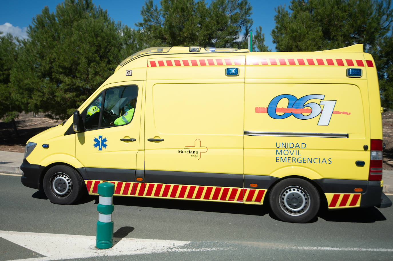 Fotos: Simulacro de accidente aéreo en Corvera para coordinar los servicios implicados en la emergencia