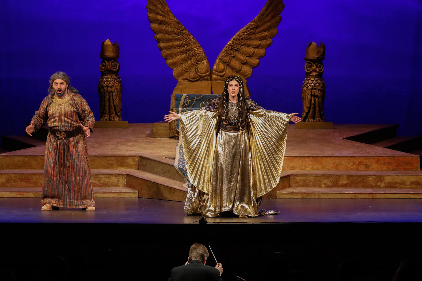 Fotos: Homenaje a Ucrania en el aniversario de &#039;Nabucco&#039; en el teatro Guerra de Lorca