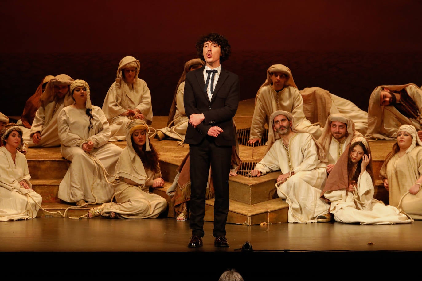 Fotos: Homenaje a Ucrania en el aniversario de &#039;Nabucco&#039; en el teatro Guerra de Lorca