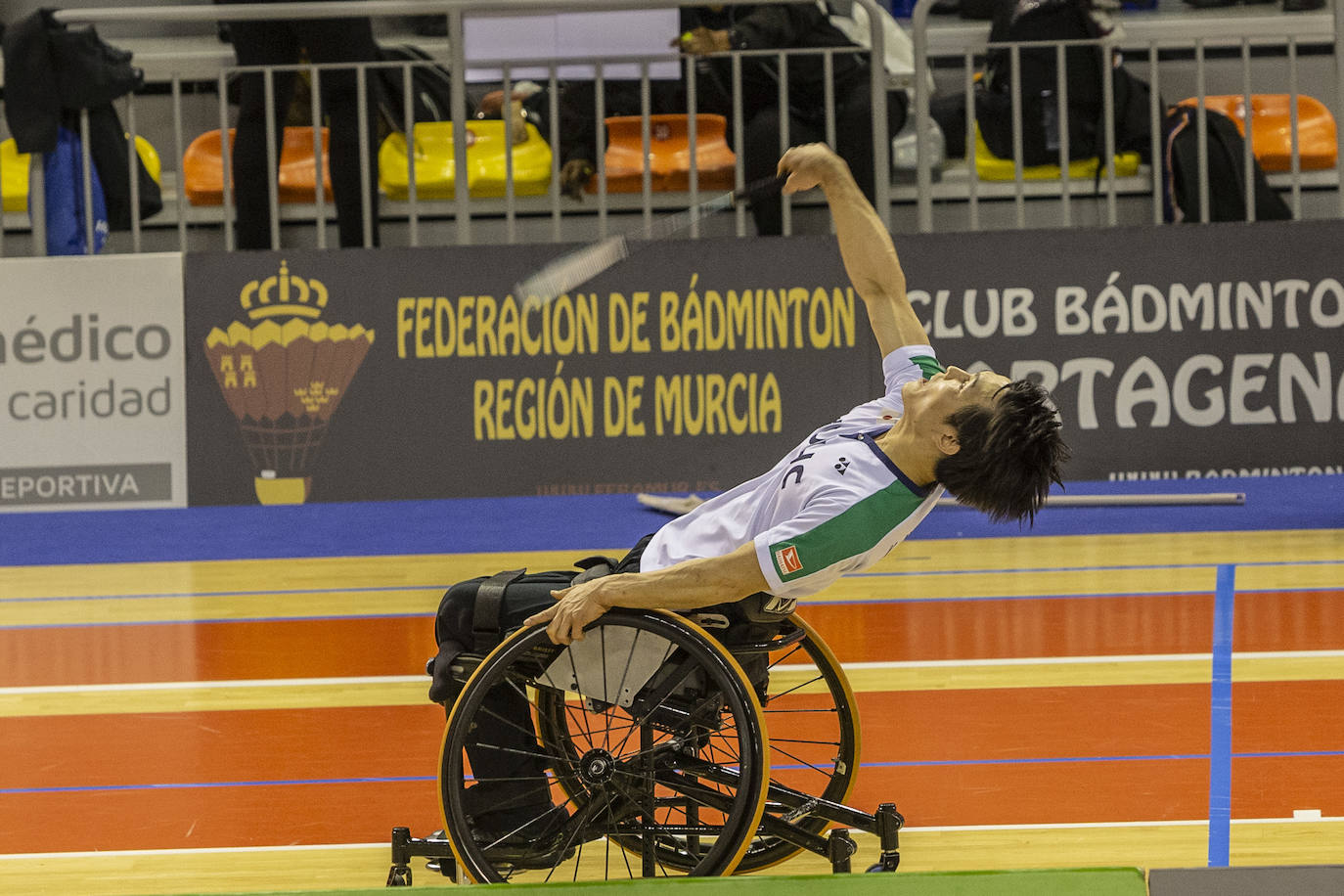 Fotos: Primera jornada del torneo internacional de parabádminton en Cartagena
