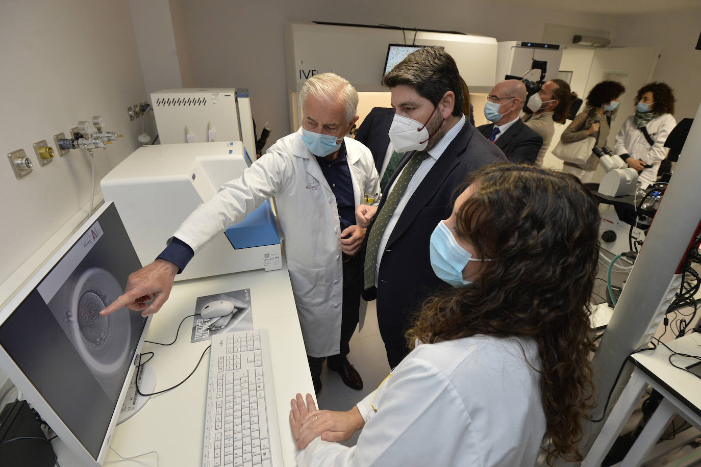 Fotos: Inauguración del nuevo laboratorio de reproducción asistida de La Arrixaca