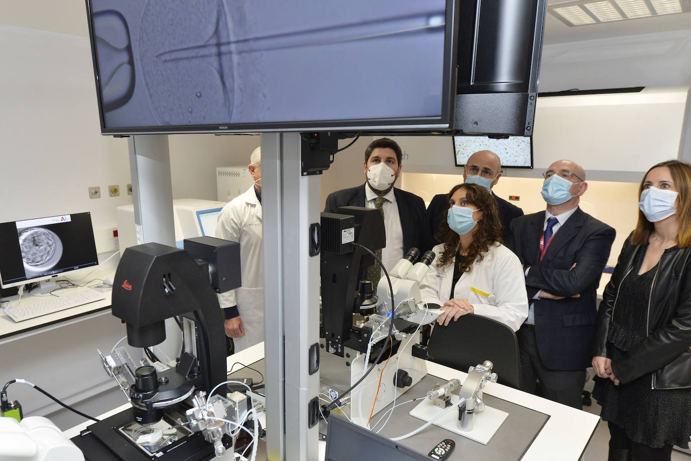 Fotos: Inauguración del nuevo laboratorio de reproducción asistida de La Arrixaca