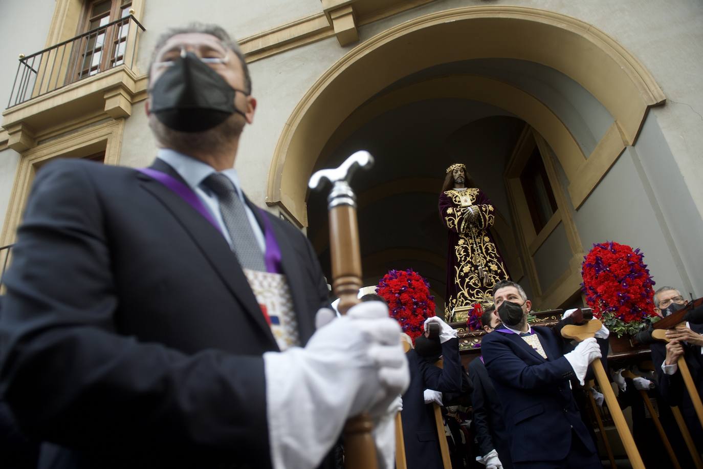 Fotos: Una procesión para la historia de Murcia el día en que la Morenica no pudo bajar del santuario