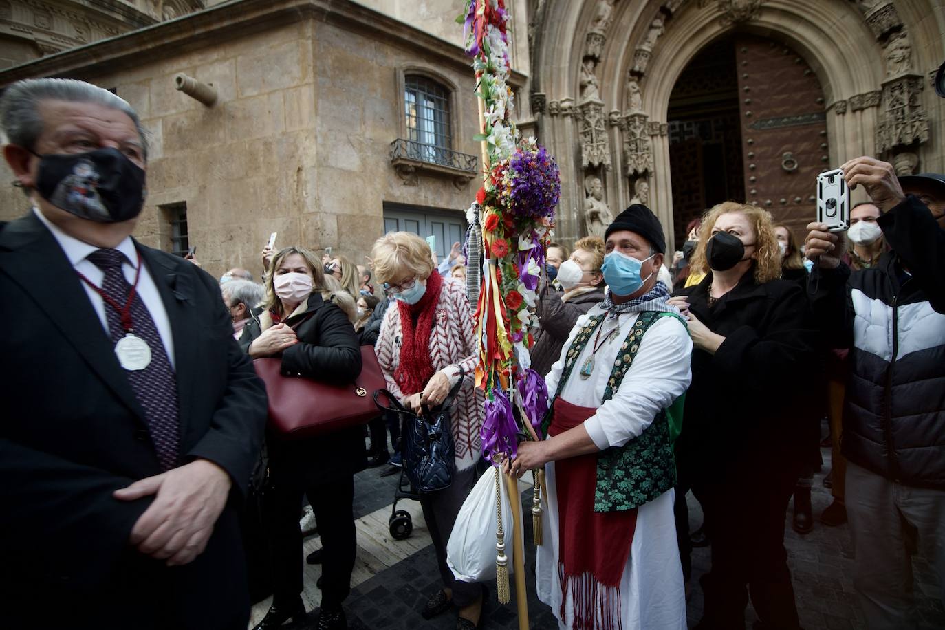 Fotos: Una procesión para la historia de Murcia el día en que la Morenica no pudo bajar del santuario