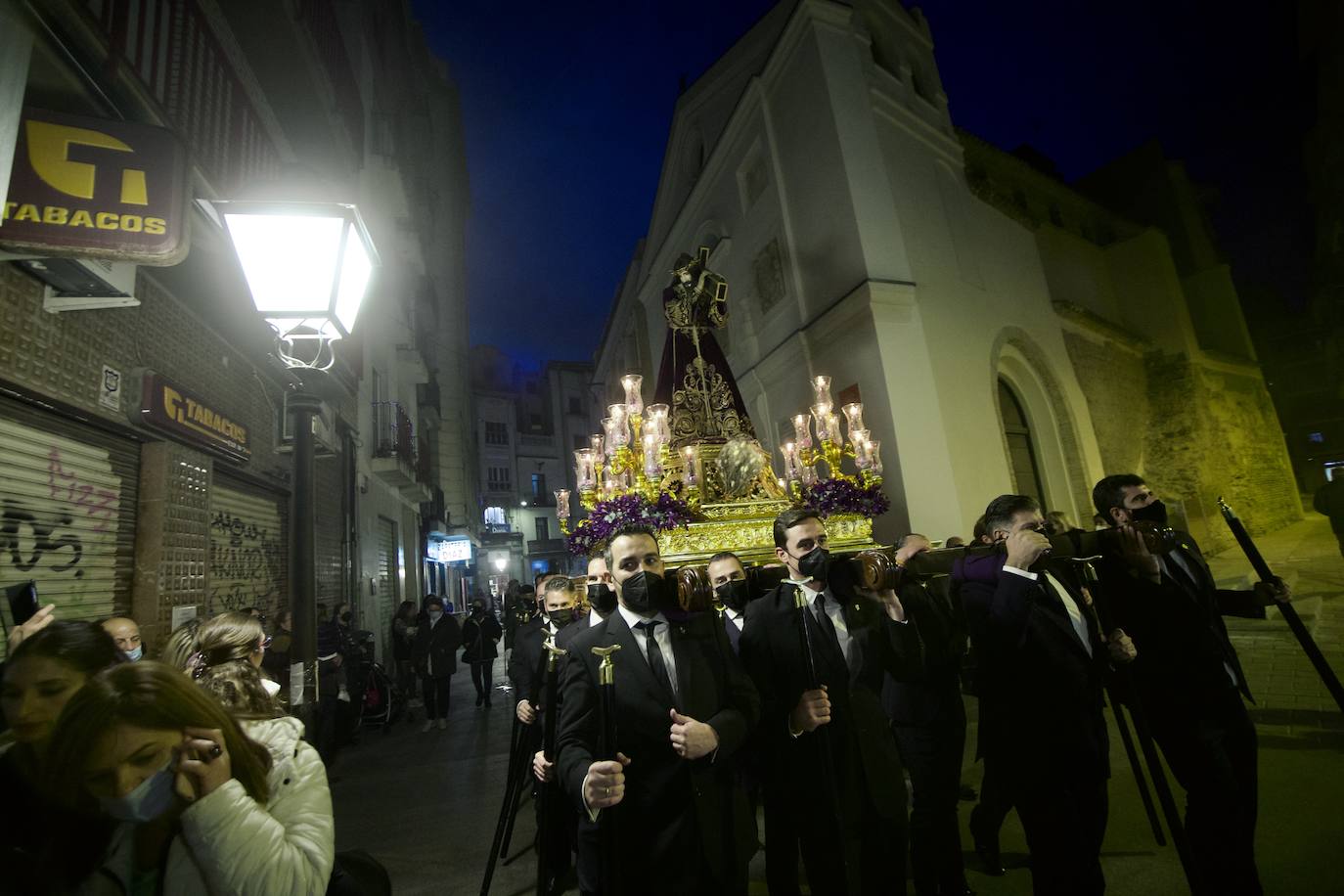 Fotos: Una procesión para la historia de Murcia el día en que la Morenica no pudo bajar del santuario
