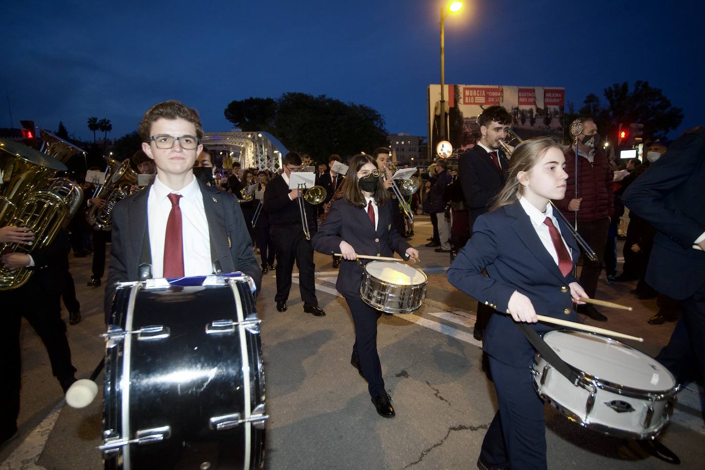 Fotos: Una procesión para la historia de Murcia el día en que la Morenica no pudo bajar del santuario