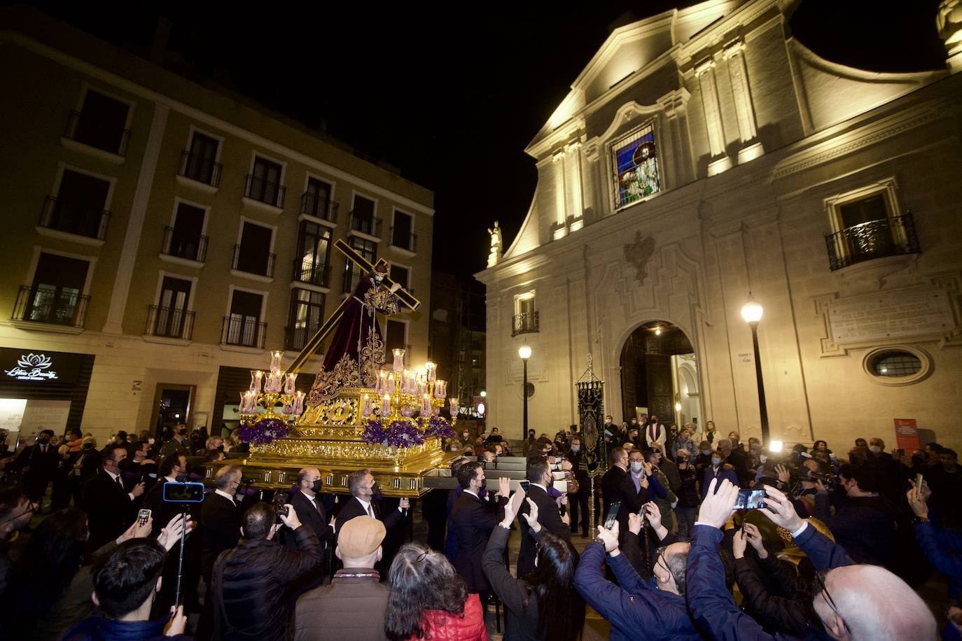 Fotos: Una procesión para la historia de Murcia el día en que la Morenica no pudo bajar del santuario