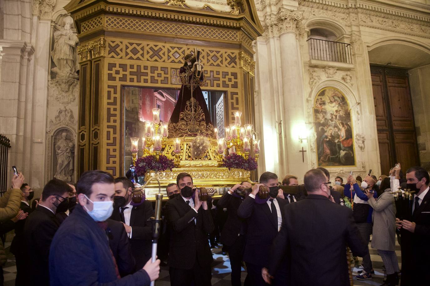 Fotos: Una procesión para la historia de Murcia el día en que la Morenica no pudo bajar del santuario