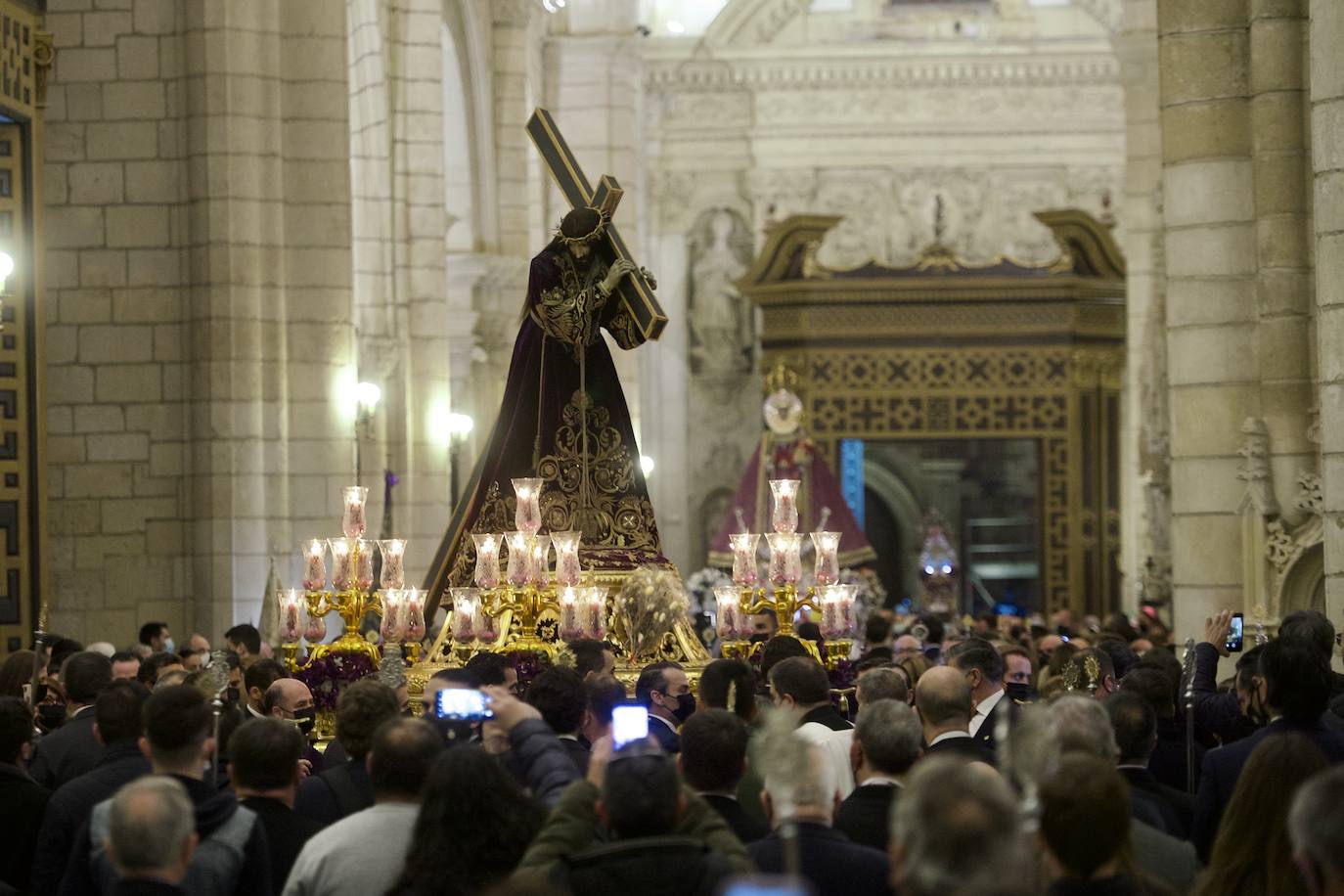Fotos: Una procesión para la historia de Murcia el día en que la Morenica no pudo bajar del santuario