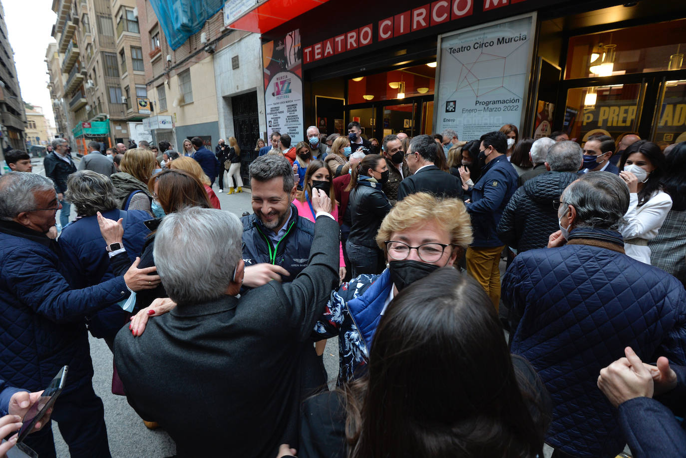 Fotos: Las imágenes del acto de Feijóo en el Teatro Circo de Murcia