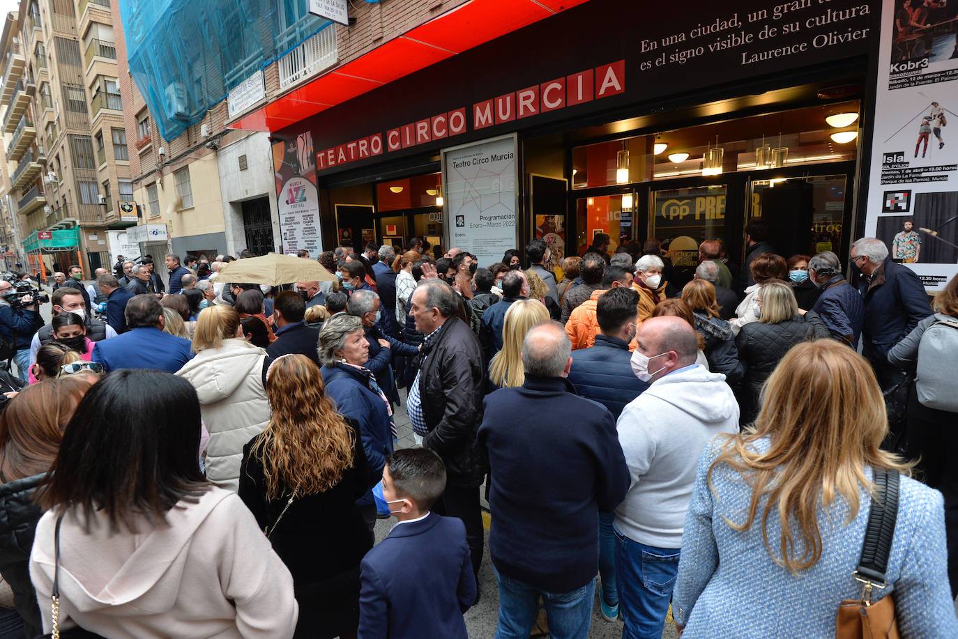 Fotos: Las imágenes del acto de Feijóo en el Teatro Circo de Murcia