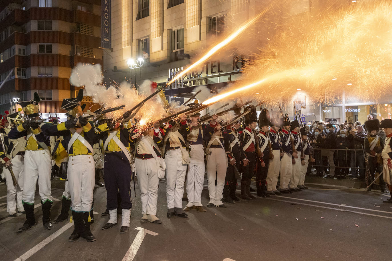 Fotos: Recreación de los Sitios de Zaragoza