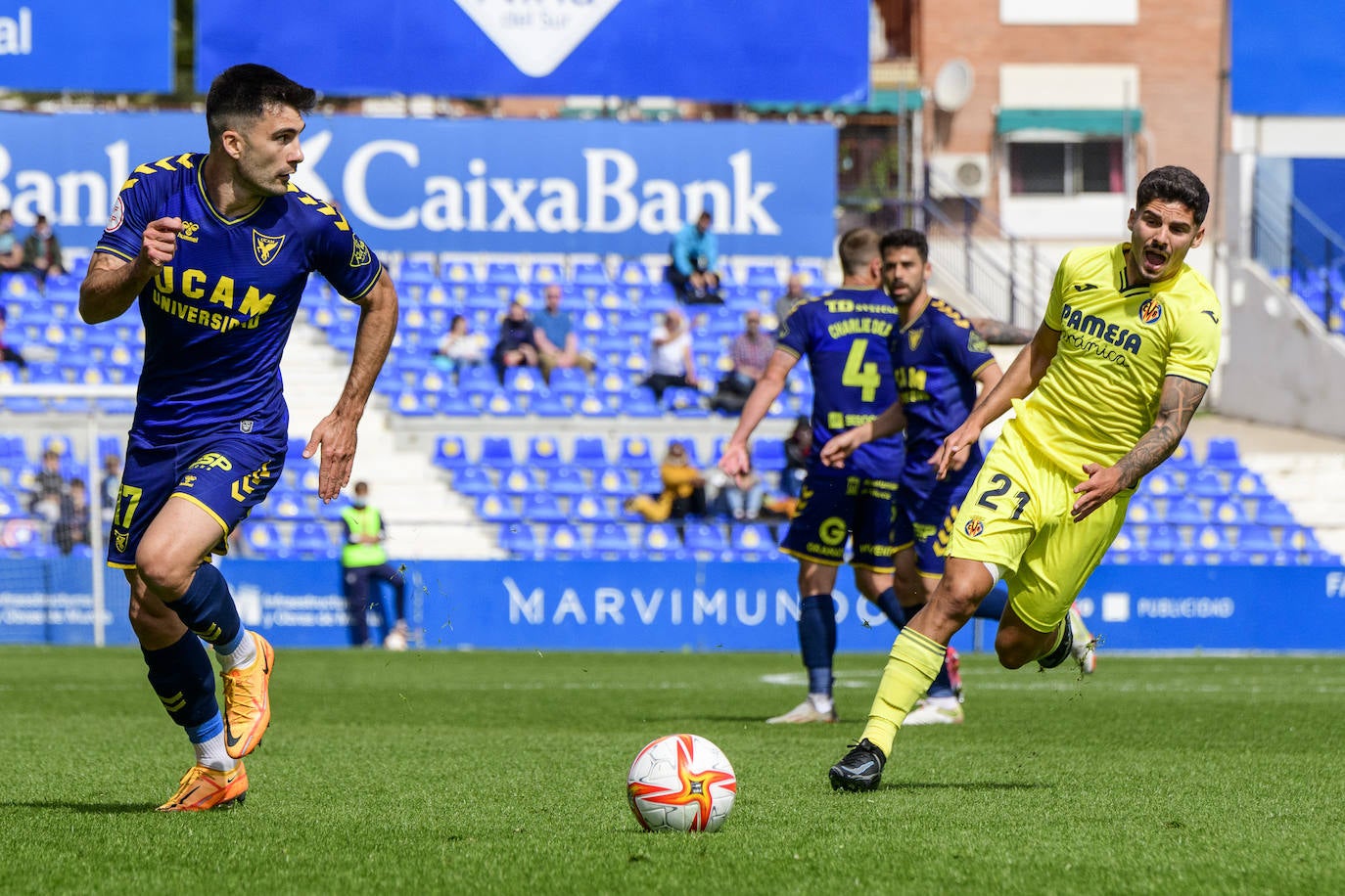 Fotos: La derrota del UCAM Murcia ante el Villarreal B, en imágenes