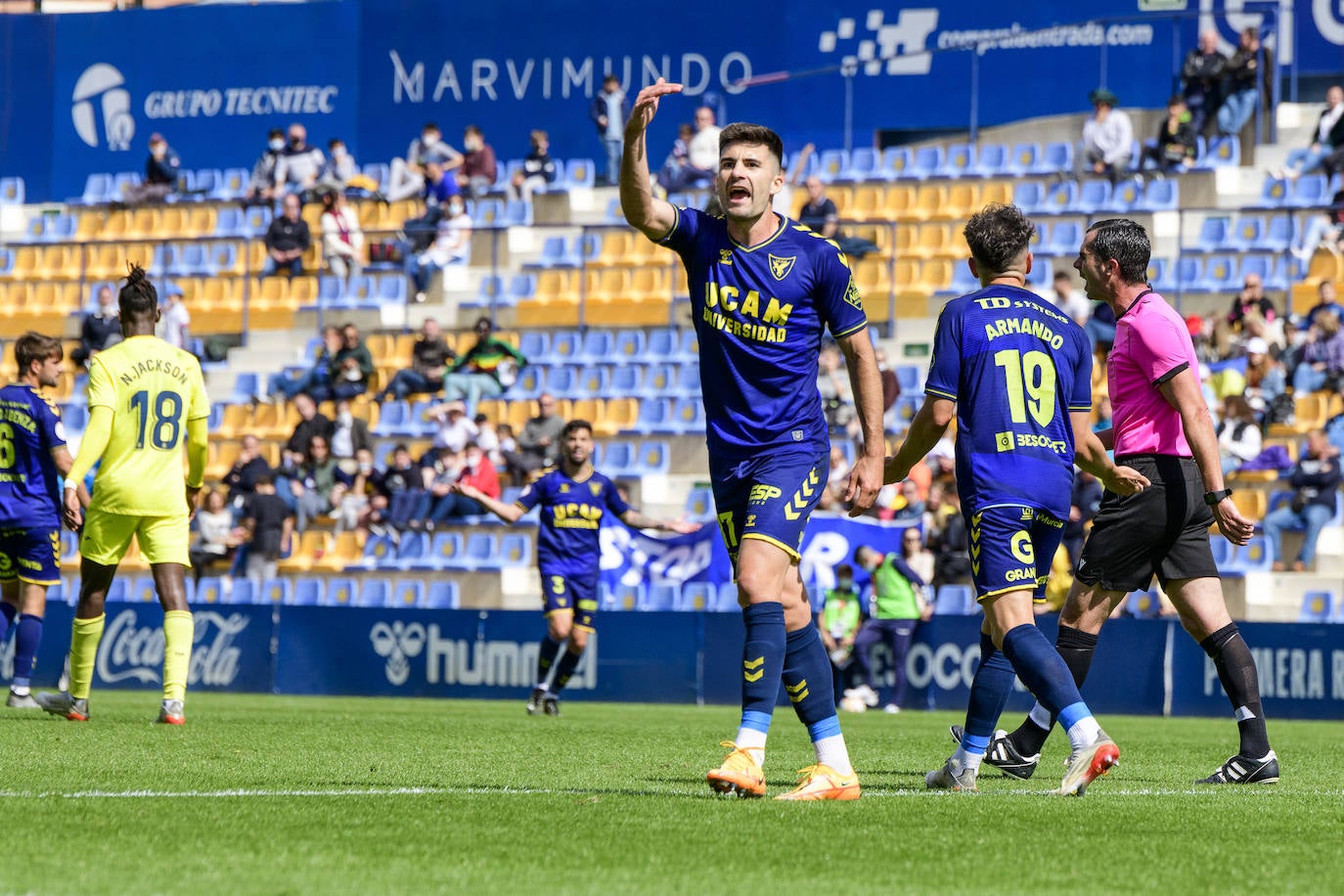 Fotos: La derrota del UCAM Murcia ante el Villarreal B, en imágenes