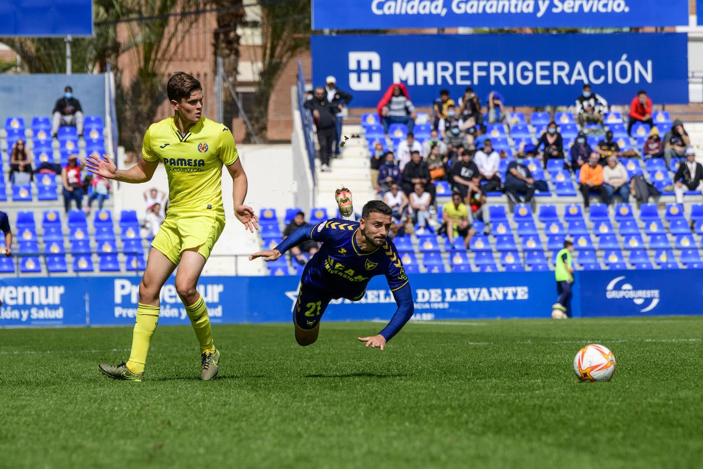 Fotos: La derrota del UCAM Murcia ante el Villarreal B, en imágenes