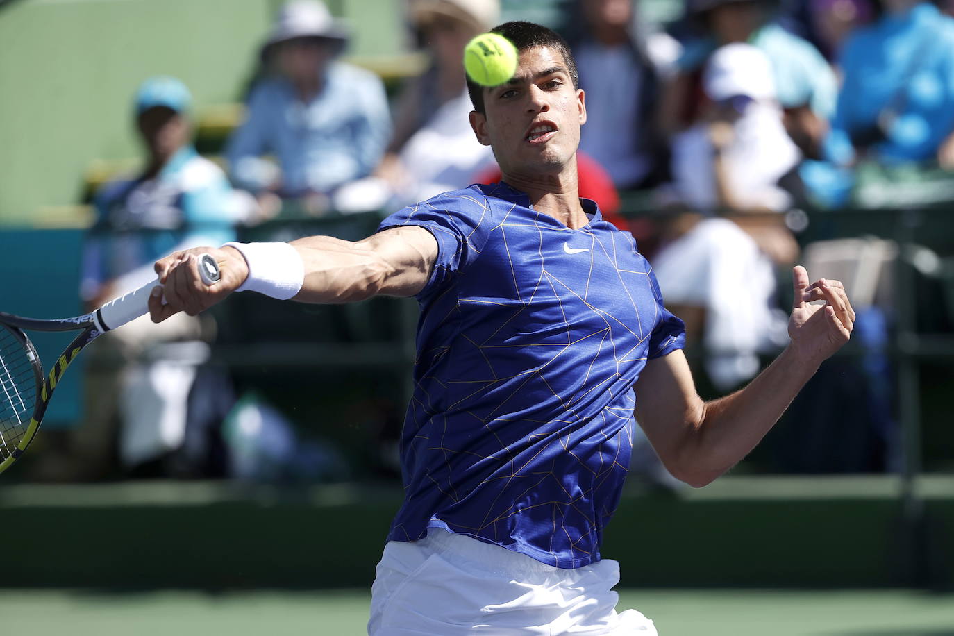 Fotos: Carlos Alcaraz destroza a Bautista en Indian Wells