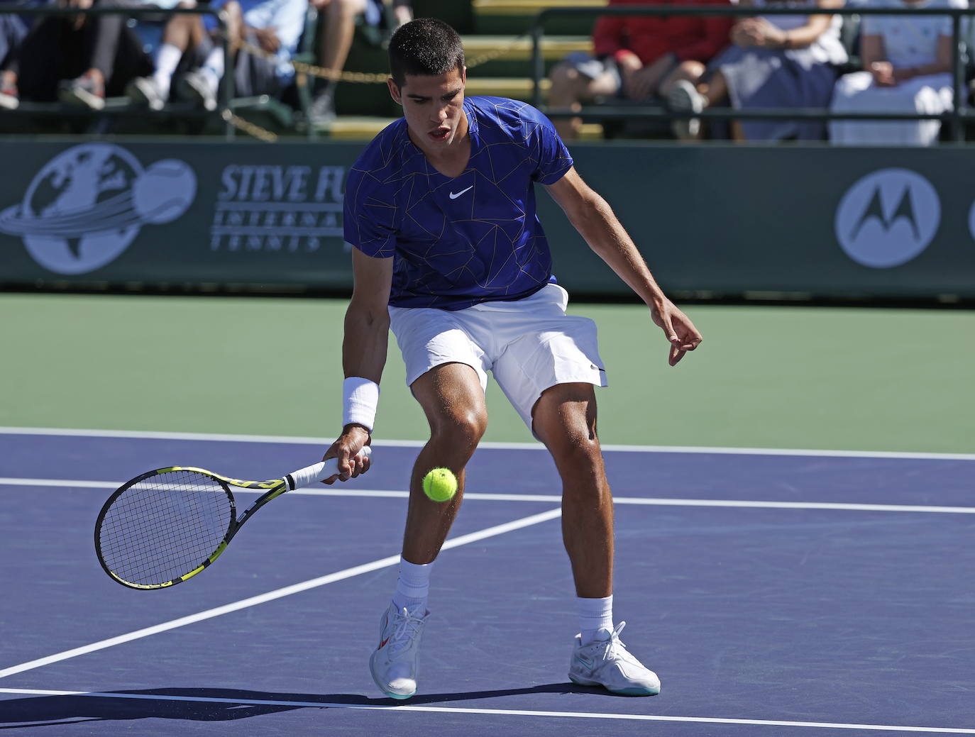 Fotos: Carlos Alcaraz destroza a Bautista en Indian Wells