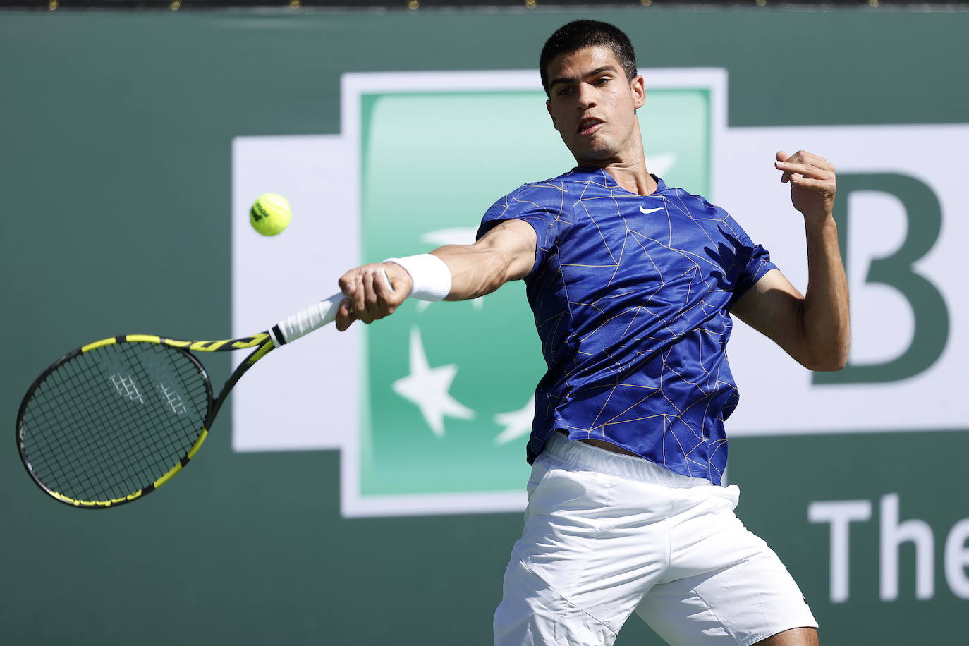 Fotos: Carlos Alcaraz destroza a Bautista en Indian Wells