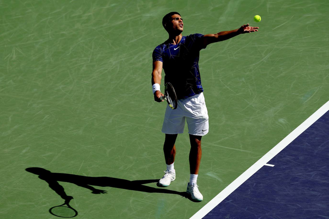 Fotos: Carlos Alcaraz destroza a Bautista en Indian Wells