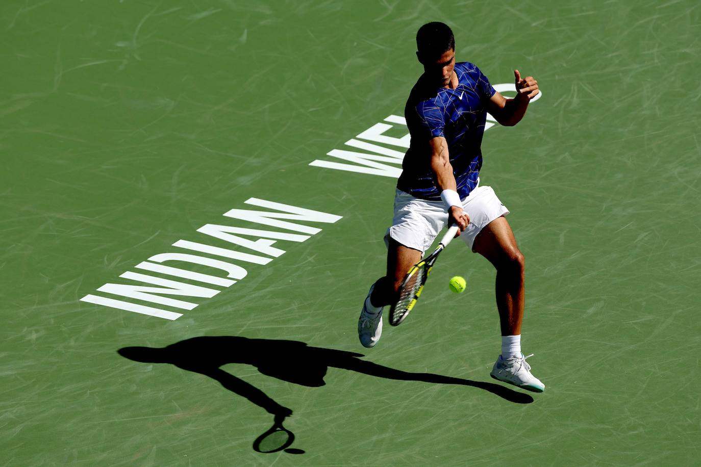 Fotos: Carlos Alcaraz destroza a Bautista en Indian Wells