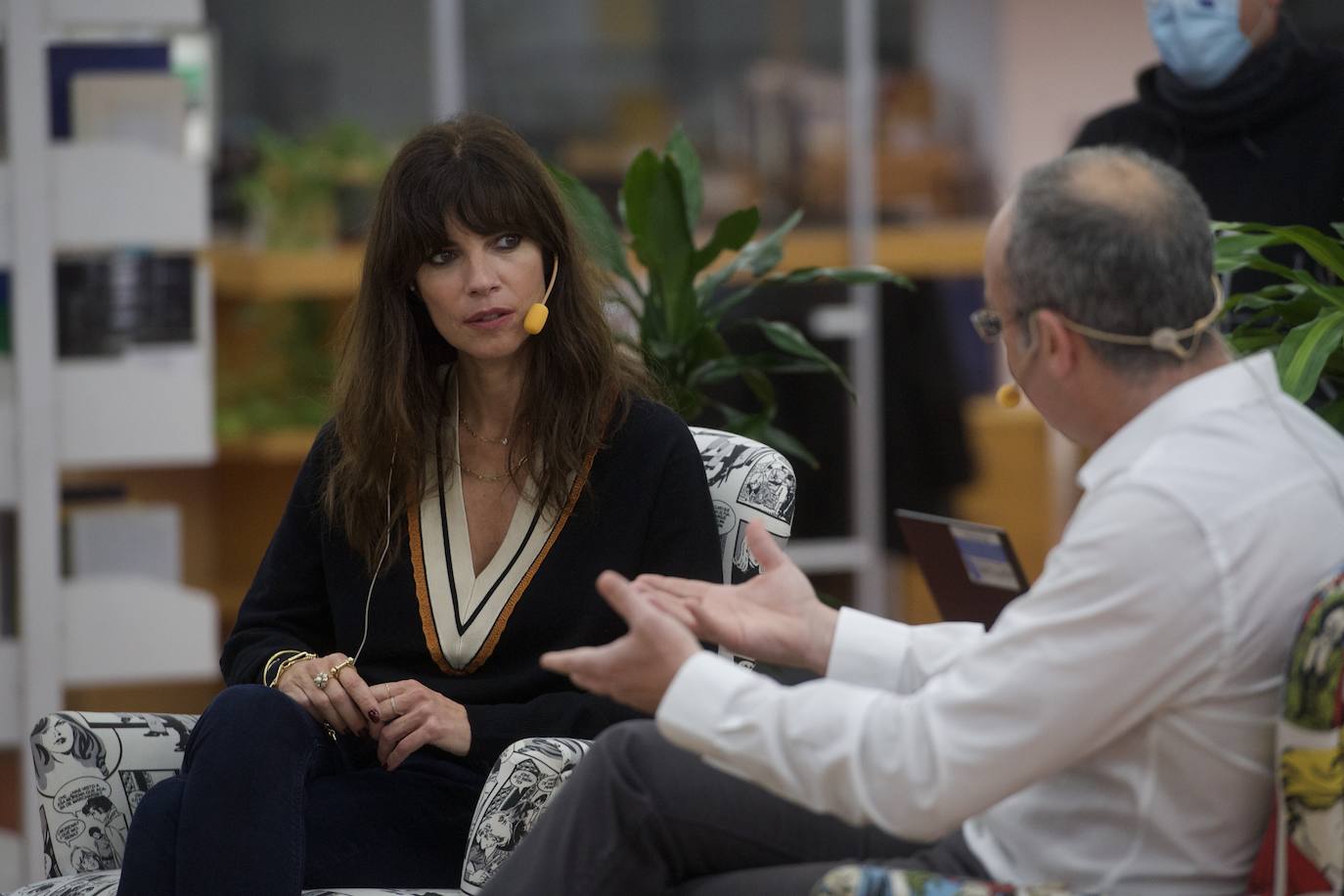 Fotos: Encuentro con Maribel Verdú en la Biblioteca Regional